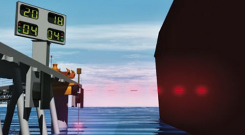 Système d'amarrage automatique pour navire - SmartDock® Laser - Trelleborg Marine and Infrastructure - pour terminal portuaire