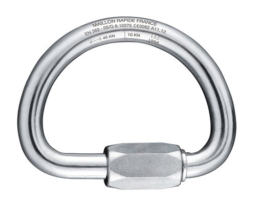 Maillon rapide semi-rond - RD EN 362 - EN 12275 - Maillon rapide - Peguet - pour voilier
