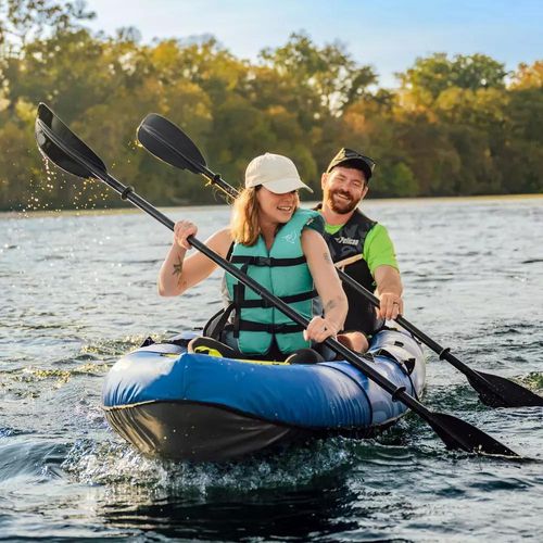 Kayak sit-on-top - iESCAPE 110 - Pelican International - gonflable / de loisir / pour adulte