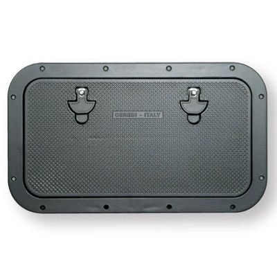 Panneau de pont pour bateau - 2500 B - CEREDI - rectangulaire / ouvrant