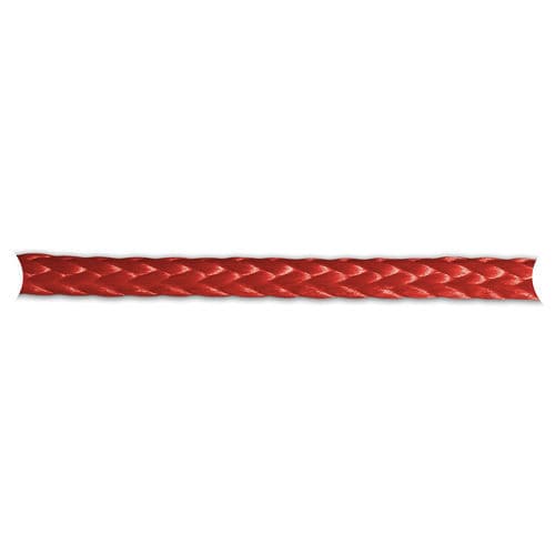 Corde multiusage - 12-STRAND - English Braids - double tresse / âme Polyester / rouge