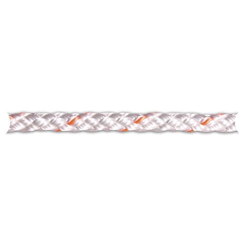 Corde multiusage - 8-PLAIT PRE-STRETCHED - English Braids - double tresse / âme Polyester / orange