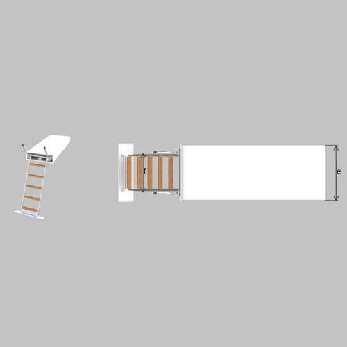 Échelle pour bateau - Ezb-1230-8	 - Ezberci Marine - escamotable / télescopique / de baignade