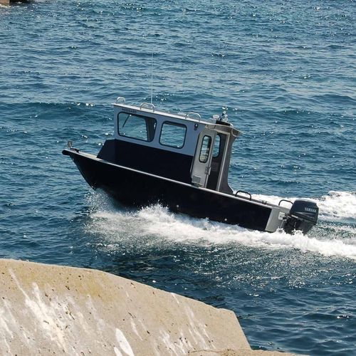 Bateau de travail - M600 - MOGGARO ALUMINIUM YACHTS - bateau ambulance / bateau de recherche scientifique / hors-bord