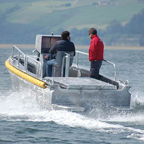 Bateau professionnel bateau auxiliaire de pêche - PANGA - MOGGARO ALUMINIUM YACHTS - in-bord / diesel