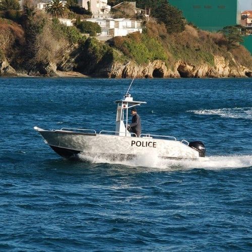 Bateau de surveillance - M620 - MOGGARO ALUMINIUM YACHTS - in-bord hydrojet / en aluminium