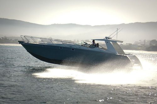 Bateau de surveillance - INTERCEPTORA M1250 - MOGGARO ALUMINIUM YACHTS - in-bord hydrojet / en aluminium