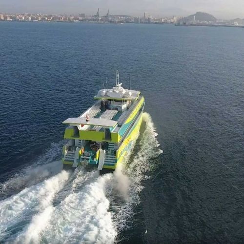 Bateau à passagers - M2400  - MOGGARO ALUMINIUM YACHTS - catamaran / in-bord hydrojet / en aluminium