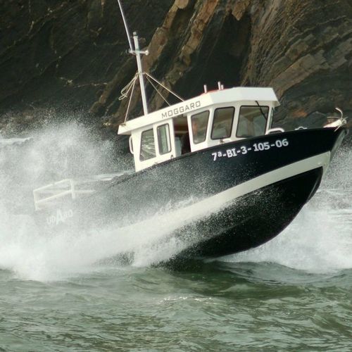 Bateau de pêche professionnelle - M 850 - MOGGARO ALUMINIUM YACHTS - in-bord / en aluminium / coque rigide