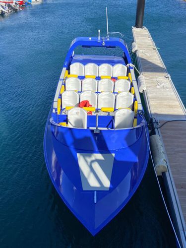 Bateau promenade - M700 Jet Suiza - MOGGARO ALUMINIUM YACHTS - in-bord hydrojet / en aluminium