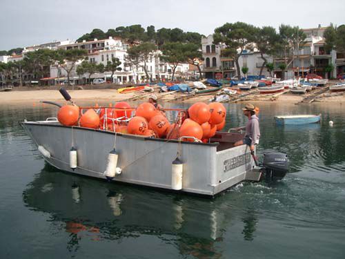 Bateau de travail - 750 TRABAJO - MOGGARO ALUMINIUM YACHTS - hors-bord / en aluminium