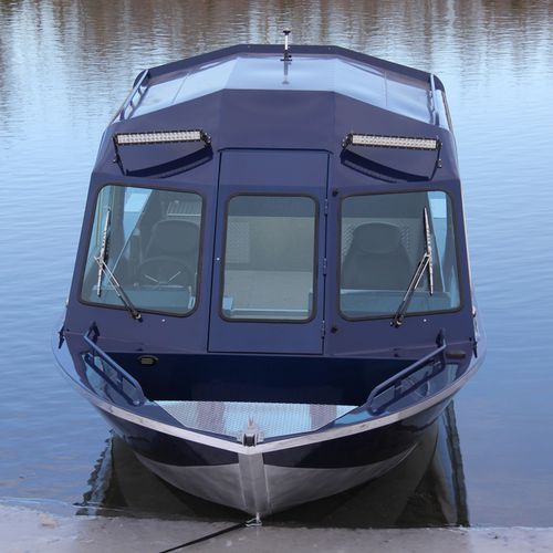 Runabout hydrojet - HAIDA OUTBOARD - OUTLAW EAGLE MANUFACTURING - électrique / carène à redan / à double console
