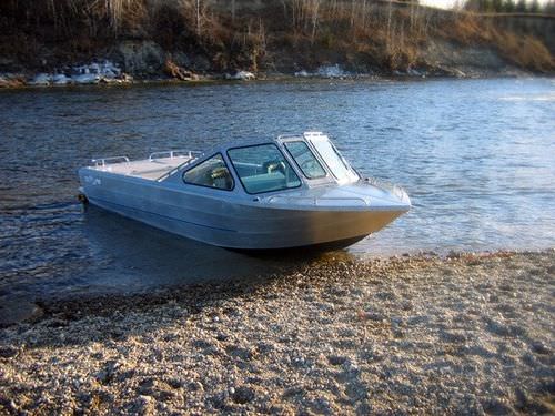 Runabout hydrojet - NAHANNI - OUTLAW EAGLE MANUFACTURING - à double console