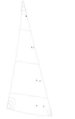 Foc - 2017 - NENUPHAR - pour voilier de course / Hobie Cat 14