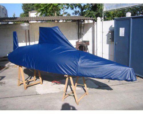 Housse de protection pour dériveur - 20279 - NENUPHAR - pour coque / de safran / en PVC