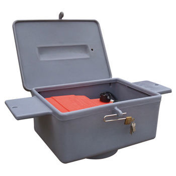 Banquette pour bateau - FunYak - pour tanker / noire / avec coffre