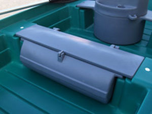 Banquette pour bateau - Locker  - FunYak - noire / grise / avec coffre