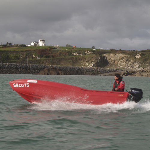 Bateau de sauvetage - Sécu 15 - FunYak - hors-bord / semi-rigide
