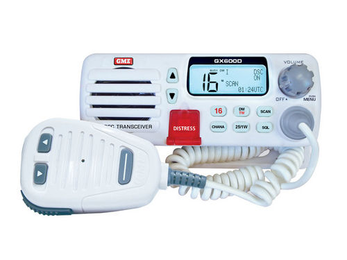 Radio pour bateau - GX600D - GME electrophones - fixe / VHF / IP67