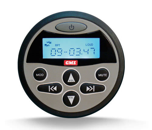 Télécommande pour lecteur audio - RCU9200 - GME electrophones - pour bateau