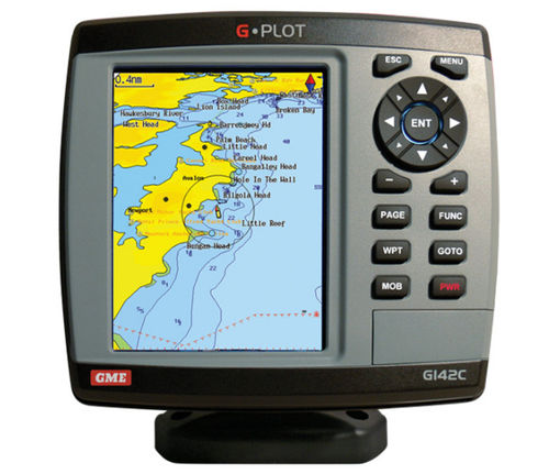 Instrument multifonction lecteur de cartes - G142C - GME electrophones - GPS / marin / couleur