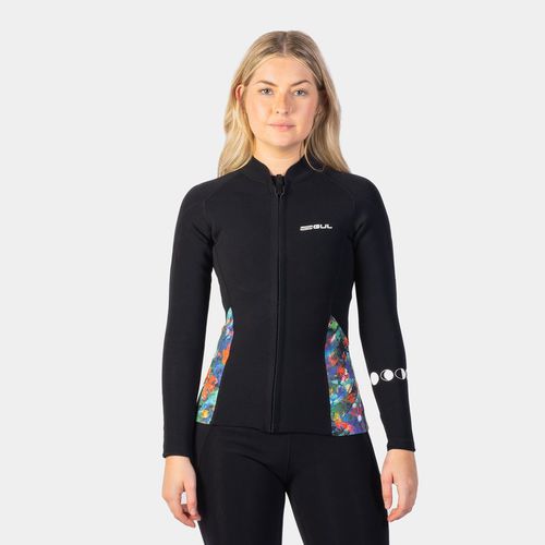 Veste stand-up paddle board windsurf - Luna7 - Gul - pour femme / en néoprène® / à manches longues