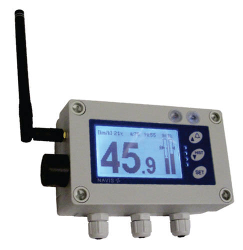 Instrument multifonction girouette - WSM W410  - NAVIS elektronika - anémomètre / marin / numérique