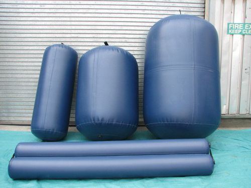 Pare-battage pour bateau - HEN0057XX Series - Wing & Henshaw inflatable Solutions - cylindrique / gonflable