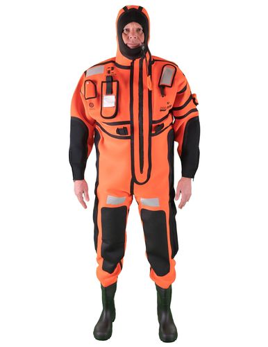 Combinaison étanche de sauvetage - SeaMob AES - Hansen Protection AS - intégrale / à cagoule / 3 mm