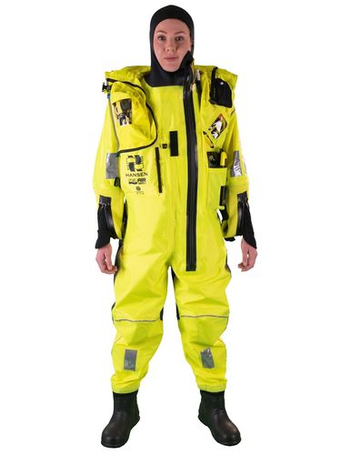 Combinaison à usage professionnel - SeaAir Barents 2 - Hansen Protection AS - de survie / pour équipage d'hélicoptère / combinaison étanche