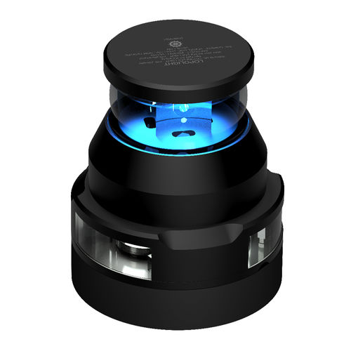 Feu de navigation pour navire - 200-060+012G2-B - Lopolight - à LED / blanc / bleu