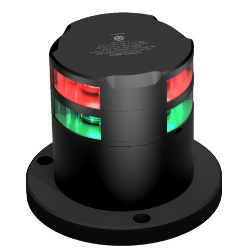 Feu de navigation pour navire - 300-114G2+115G2-PRO - Lopolight - à LED / rouge / vert
