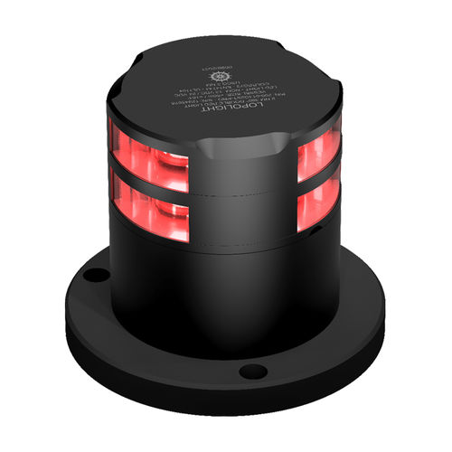 Feu de navigation pour navire - 300-114G2ST-PRO-I - Lopolight - à LED / rouge / horizontal