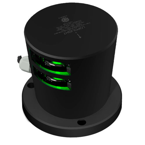 Feu de navigation pour navire - 301-108ST-PRO-I - Lopolight - à LED / vert / horizontal