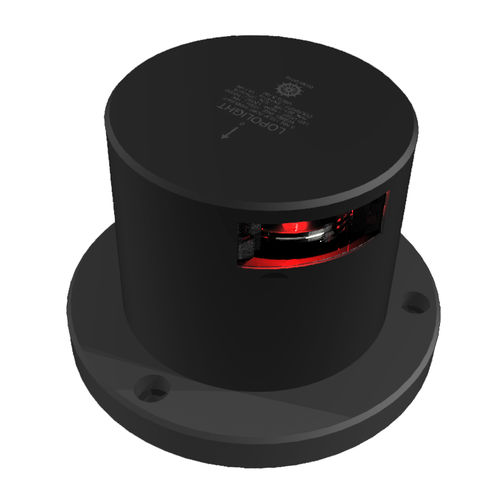 Feu de navigation pour navire - 301-109ST-PRO-I-GS - Lopolight - à LED / rouge / horizontal
