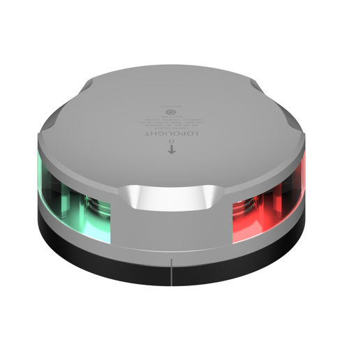 Feu de navigation pour voilier - 101-101-005-FB - Lopolight - à LED / blanc / rouge