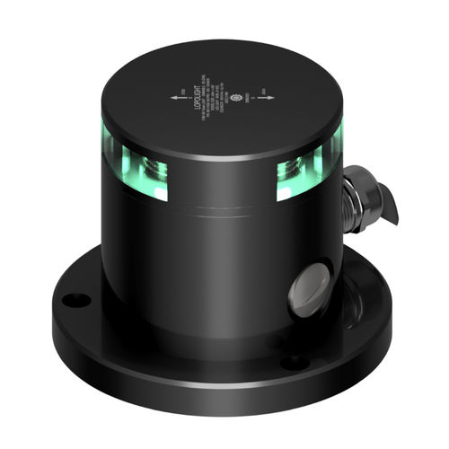 Feu de navigation pour navire - 300-115G2-PRO-180 - Lopolight - à LED / vert / horizontal