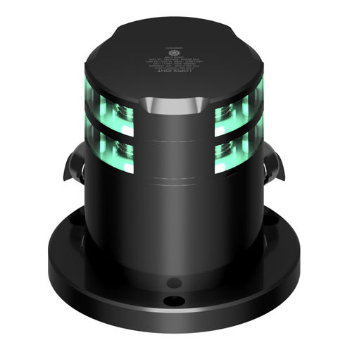 Feu de navigation pour navire - 300-115G2ST-PRO-I - Lopolight - à LED / vert / horizontal