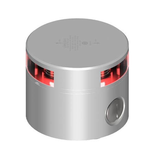 Feu de navigation pour yacht - 300-114G2-180 - Lopolight - à LED / rouge / horizontal
