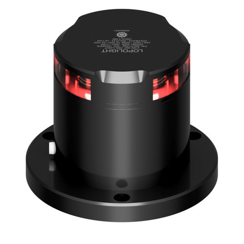 Feu de navigation pour navire - 200-014G2-B-RPM - Lopolight - à LED / rouge / horizontal