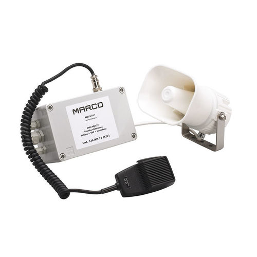Avertisseur sonore maritime numérique - EMH-MS - Marco - pour bateau / d'urgence