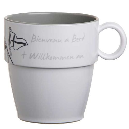 Tasse en mélaminé - WELCOME ON BOARD - Marine Business