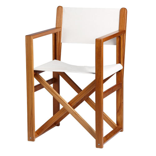 Chaise régisseur pour bateau - MENORCAN Series - Marine Business - pliante / en teck