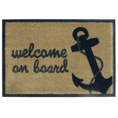 Tapis antidérapant - WELCOME ROPE - Marine Business - pour bateau / personnalisé