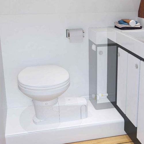 WC marin - Sanimarin Maxlite+S - SFA - électrique / avec broyeur / compact