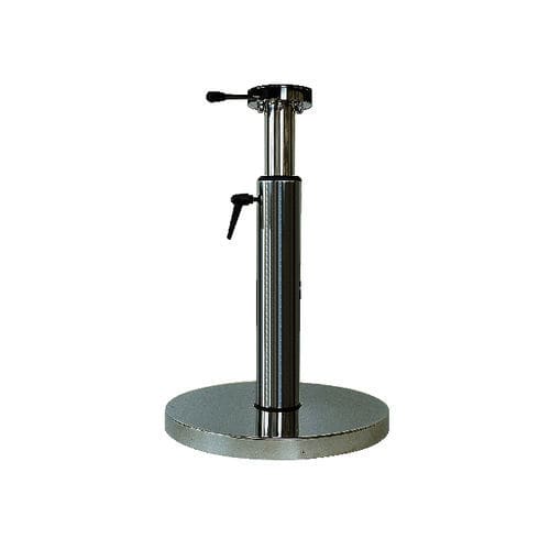 Pied de table ajustable - 6660 - Opacmare - en inox / pour bateau