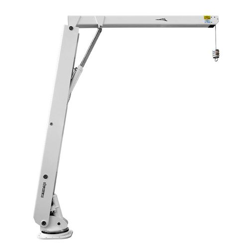 Bossoir pour bateau - 3047 series - Opacmare - hydraulique / télescopique / pliable
