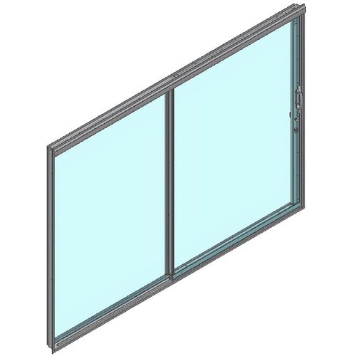 Porte pour bateau - 202 series - Opacmare - coulissante / double / en acier inoxydable
