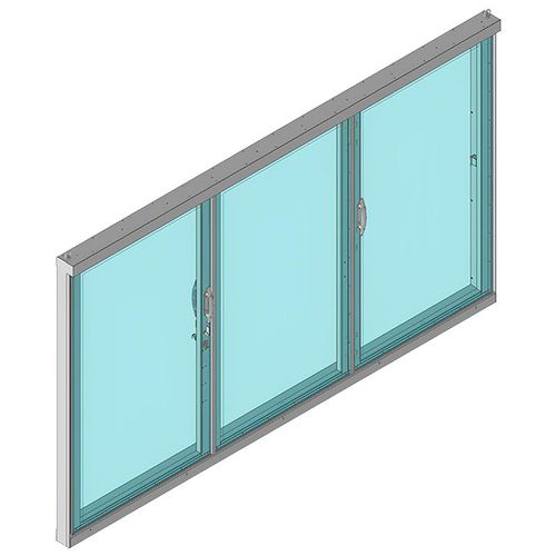 Porte pour yacht - 2064  - Opacmare - pour bateau / coulissante / en acier inoxydable