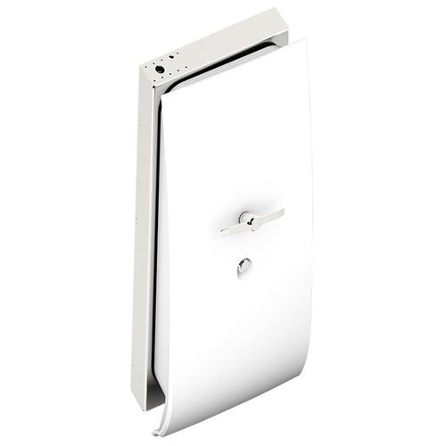 Porte pour yacht - 2618.14 - Opacmare - à pantographe / en acier inoxydable / de poupe
